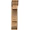 Ekena Millwork Balboa Traditional Rough Sawn Bracket w/ Offset Brace, Western Red Cedar, 8"W x 30"D x 38"H BKT0806X30X38BOA01RWR - alternate 3